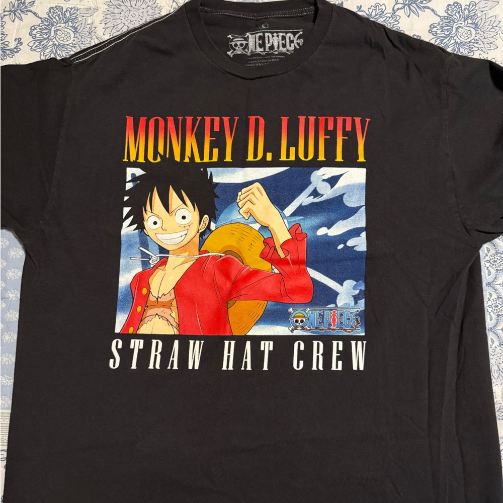 One Piece, Monkey D. Luffy Straw Hat T-Shirt